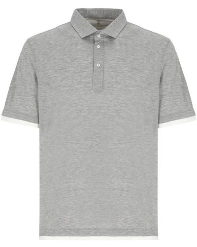 Brunello Cucinelli T-Shirts And Polos - Gray