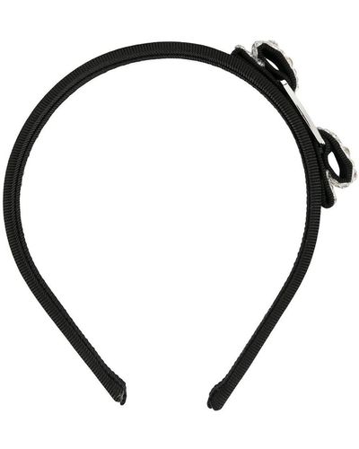 Ferragamo Vara Bow Headband - Black