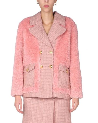 Boutique Moschino Mat Jacket - Pink