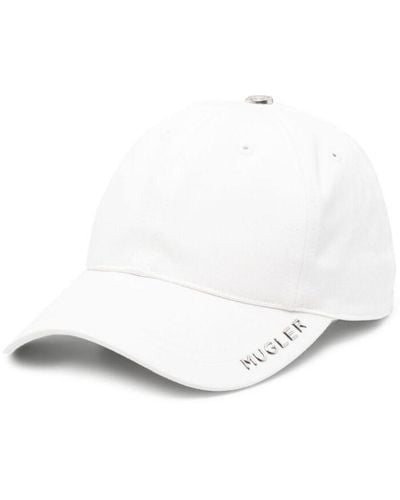 Mugler Caps - White