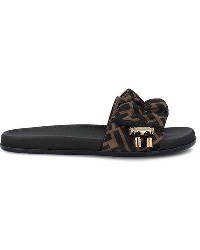 Fendi flip shop flops womens