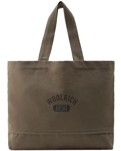 Woolrich Shopper Tote Bags - Brown