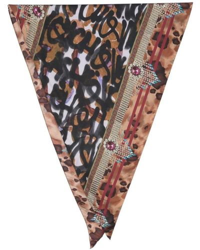 PIERRE-LOUIS MASCIA: scarf for woman - Multicolor  Pierre-Louis Mascia  scarf ALOEUWSW135X135MST online at