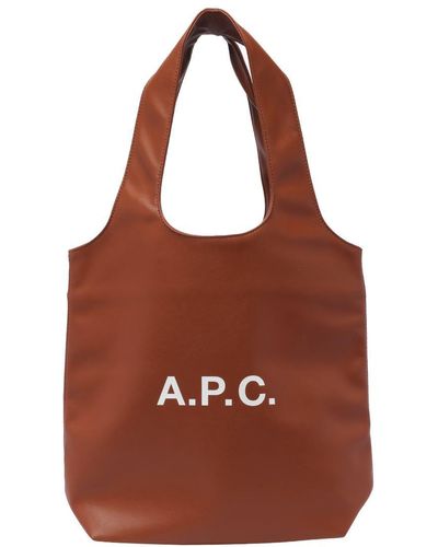 A.P.C. Bags - Brown