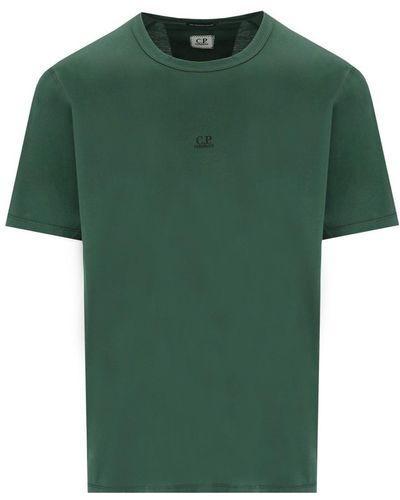 C.P. Company Light Jersey 70/2 Duck Green T-shirt