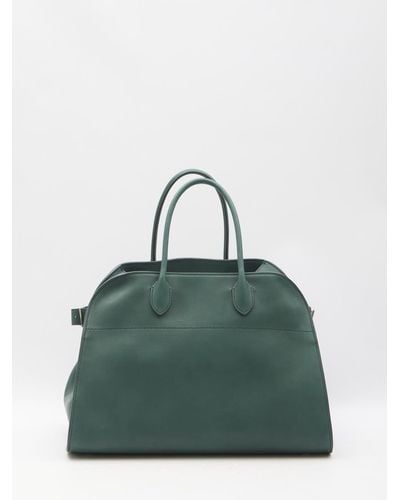 The Row Soft Margaux 15 Bag - Green
