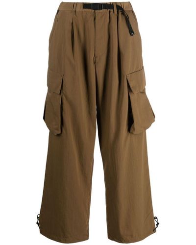 Gramicci Nylon Cargo Trousers - Brown