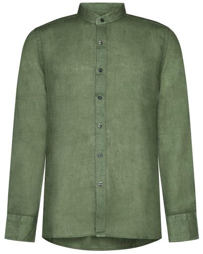 120% Lino Shirts - Green