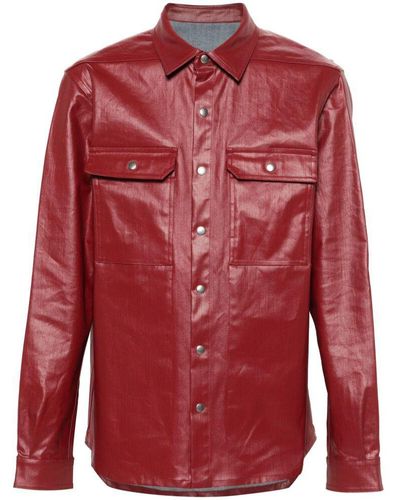 Rick Owens Outerwears - Red
