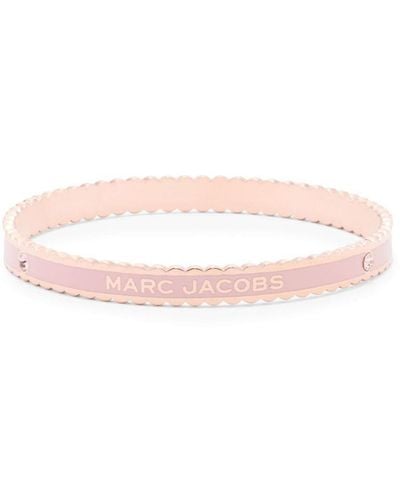 Marc Jacobs The Medallion Scalloped Bangle - Pink