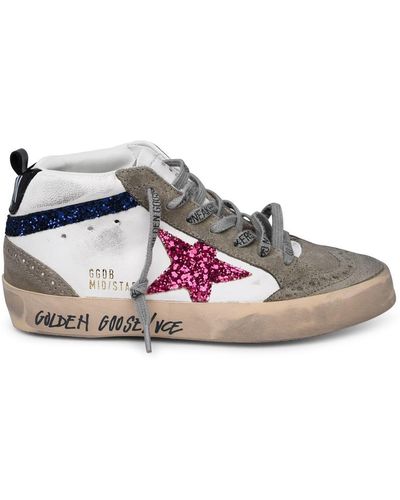 Golden Goose Sneaker Mid Star St.fuchsia - Pink