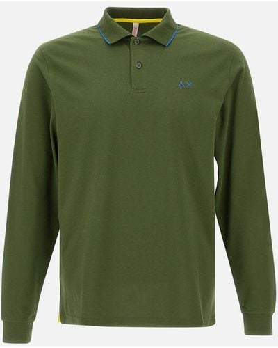 Sun 68 T-Shirts And Polos - Green