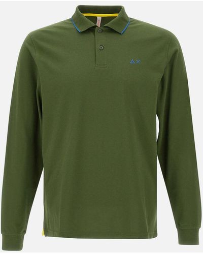 Sun 68 T-Shirts And Polos - Green