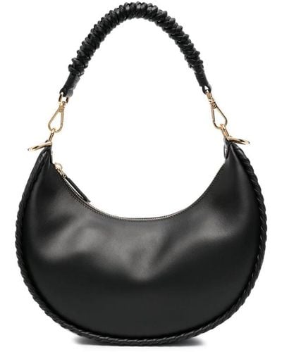 Fendi 'graphy Small' Shoulder Bag - Black