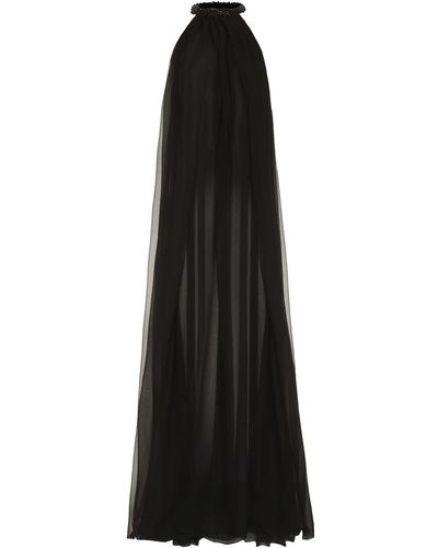 Tom Ford Silk Maxi Dress - Black