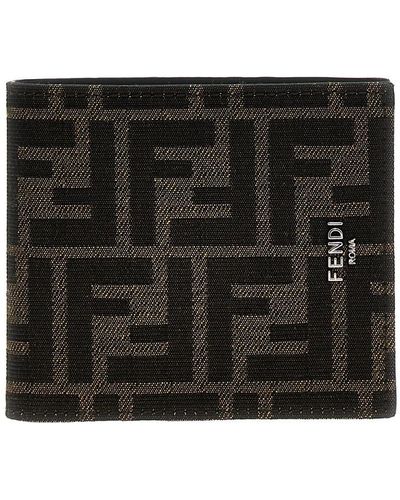 Fendi 'Ff' Wallet - Black
