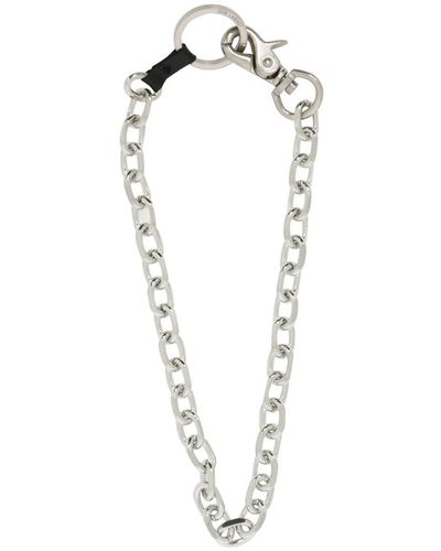 Our Legacy Ladon Chain Necklace Unisex - White