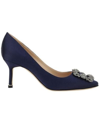 Manolo Blahnik Court Shoes - Blue