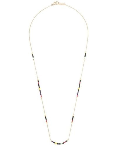 Isabel Marant Bead-threaded Necklace - White