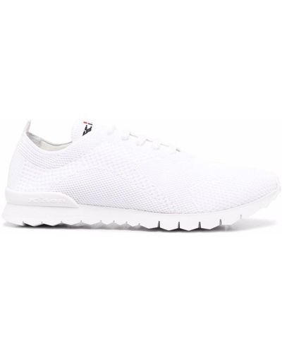 Kiton Low-top Mesh Sneakers - White