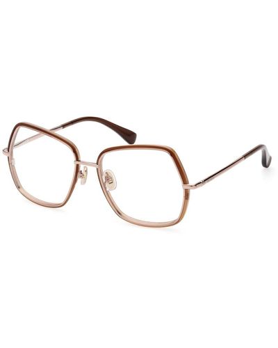 Max Mara Mm5076 Eyeglasses - Metallic