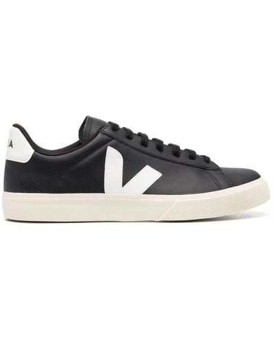 Veja Campo Chromefree Leather Sneakers /white 3 - Black