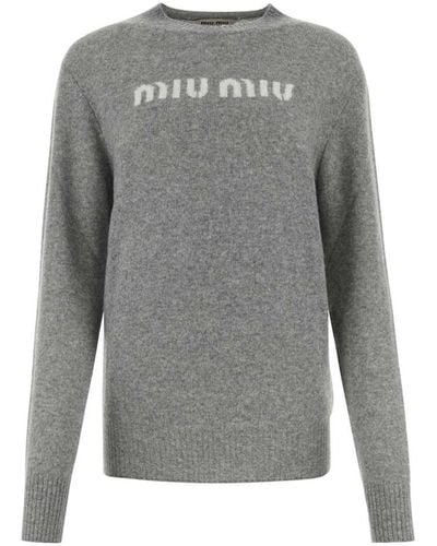 Miu Miu Knitwear - Grey