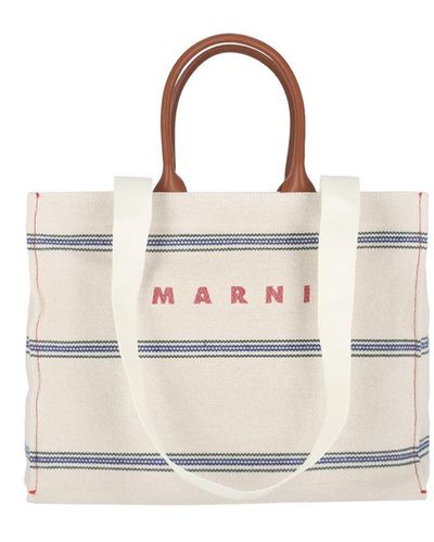 Marni Handbags - Natural