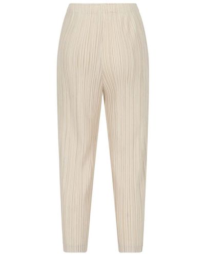 Pleats Please Issey Miyake Issey Miyake Pleats Please Pants - Natural