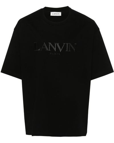 Lanvin Paris Oversized T-Shirt - Black