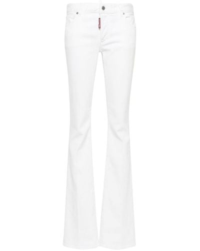 DSquared² Twiggy Denim Jeans - White