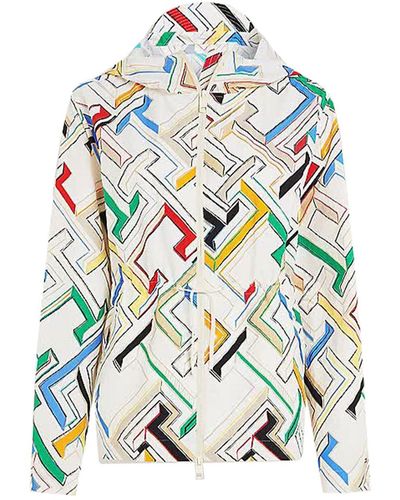Tommy Hilfiger Amd Relaxed Waisted Jacket - White