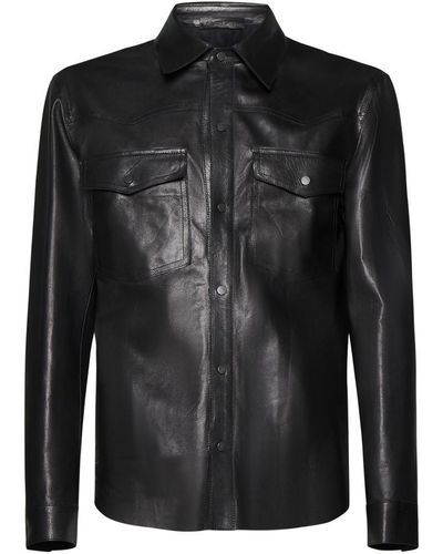 Salvatore Santoro Jackets - Black