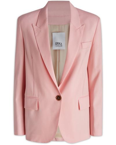 Erika Cavallini Semi Couture Jackets & Vests - Pink