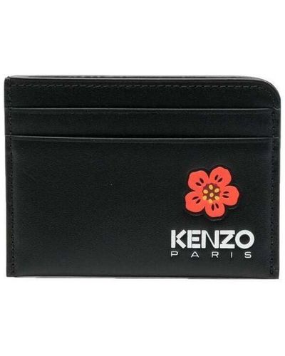 KENZO Boke Flower Card Case - Black