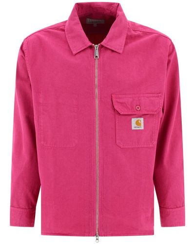 Carhartt "Rainer" Overshirt Jacket - Pink