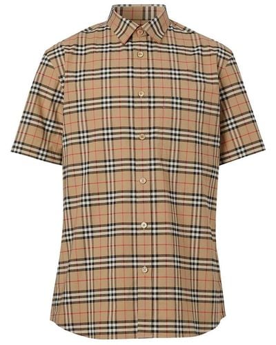 Burberry Checked Shirt - Multicolor