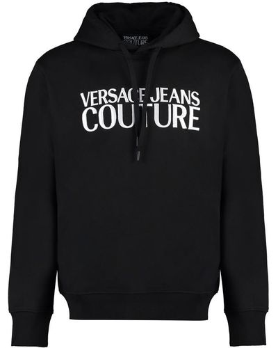 Versace Jeans Couture Hooded Sweatshirt - Black