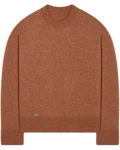 Alanui Cashmere Crewneck Sweater - Brown