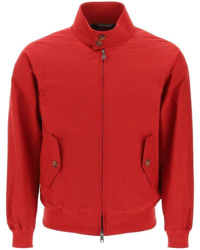 Baracuta G9 Harrington Jacket - Red