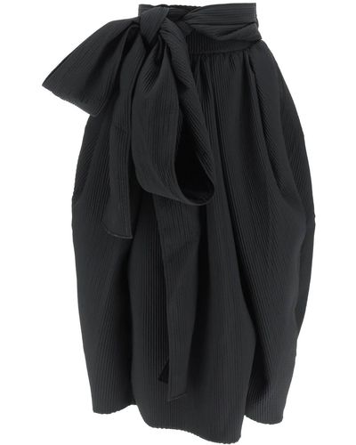 Cecilie Bahnsen Junita Midi Skirt - Black