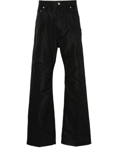 Rick Owens Geth Wide-leg Trousers - Black