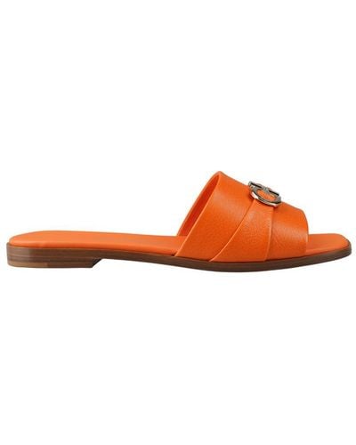 Ferragamo Alvatore Ferragamo Ciabatte Oria Shoes - Orange