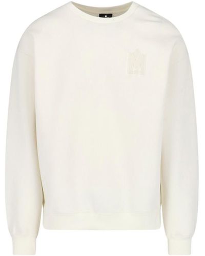 Mackage Logo Crewneck Sweatshirt - White