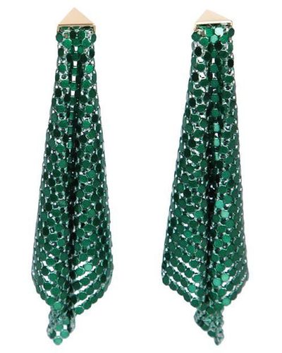 Green Paco Rabanne Earrings and ear cuffs for Women | Lyst