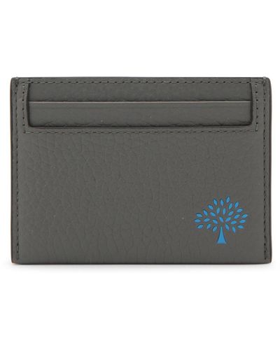 Mulberry And Leather Cardholder - Gray