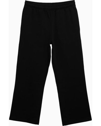 Acne Studios Cotton-blend Sports Pants - Black