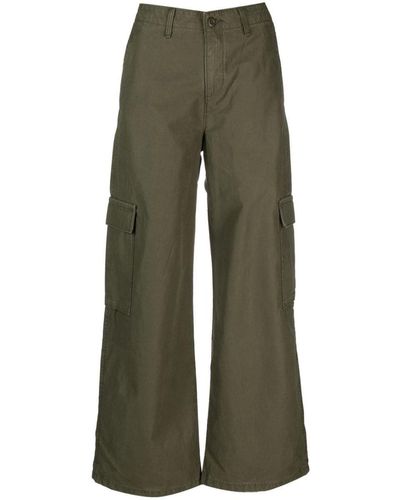 Levi's Mid-rise Cotton Cargo Pants - Green