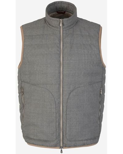 Brunello Cucinelli Jackets - Grey