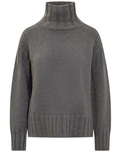Jil Sander Turtleneck Sweater - Gray